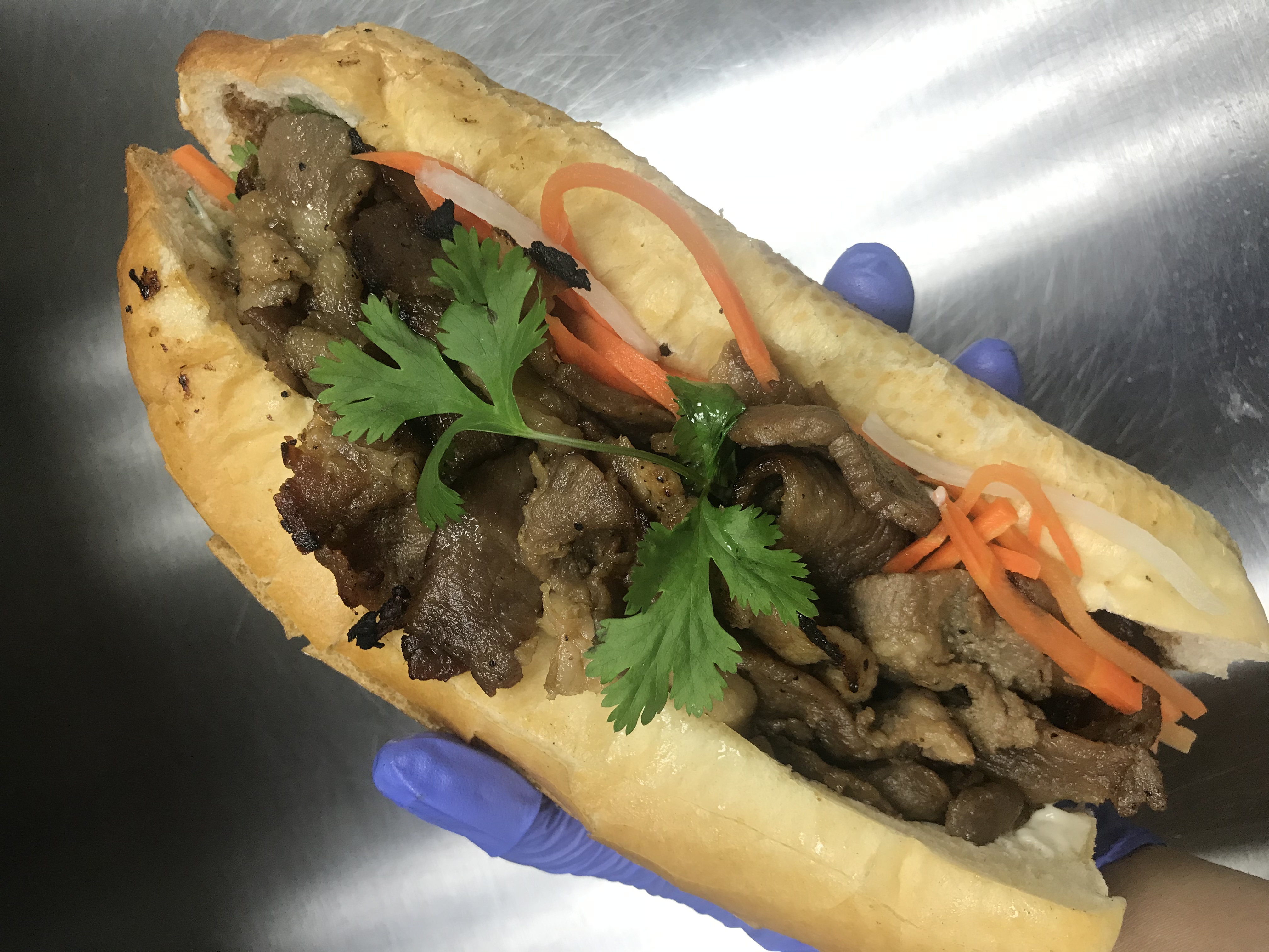 Order French bread (Banh mi) food online from Pho Beef Noodle & Grill store, Lewisville on bringmethat.com