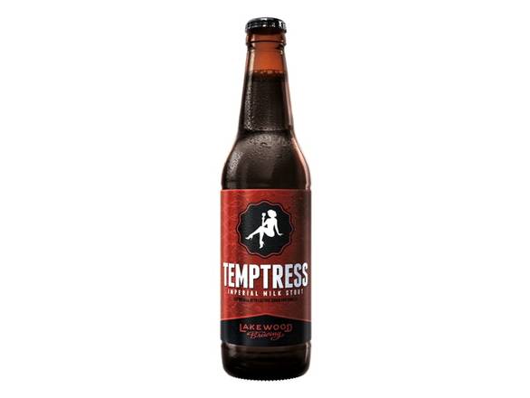 Order Lakewood Brewing Co. The Temptress Imperial Milk Stout - 4x 12oz Bottles food online from Goody Goody Liquor Parent store, Dallas on bringmethat.com
