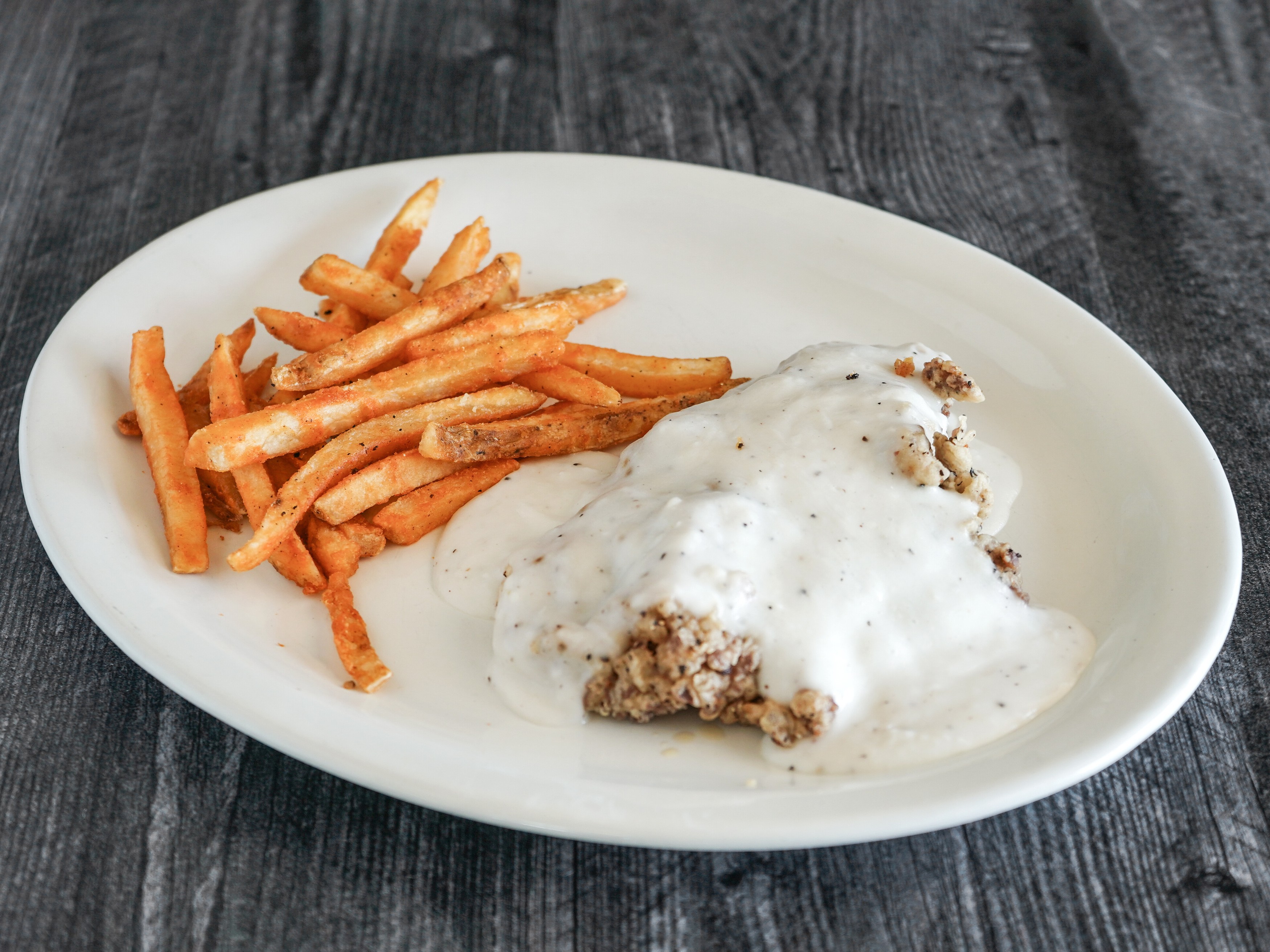 Order Chicken Fried Steak 1/2  food online from I Don't Know Diner store, Levelland on bringmethat.com