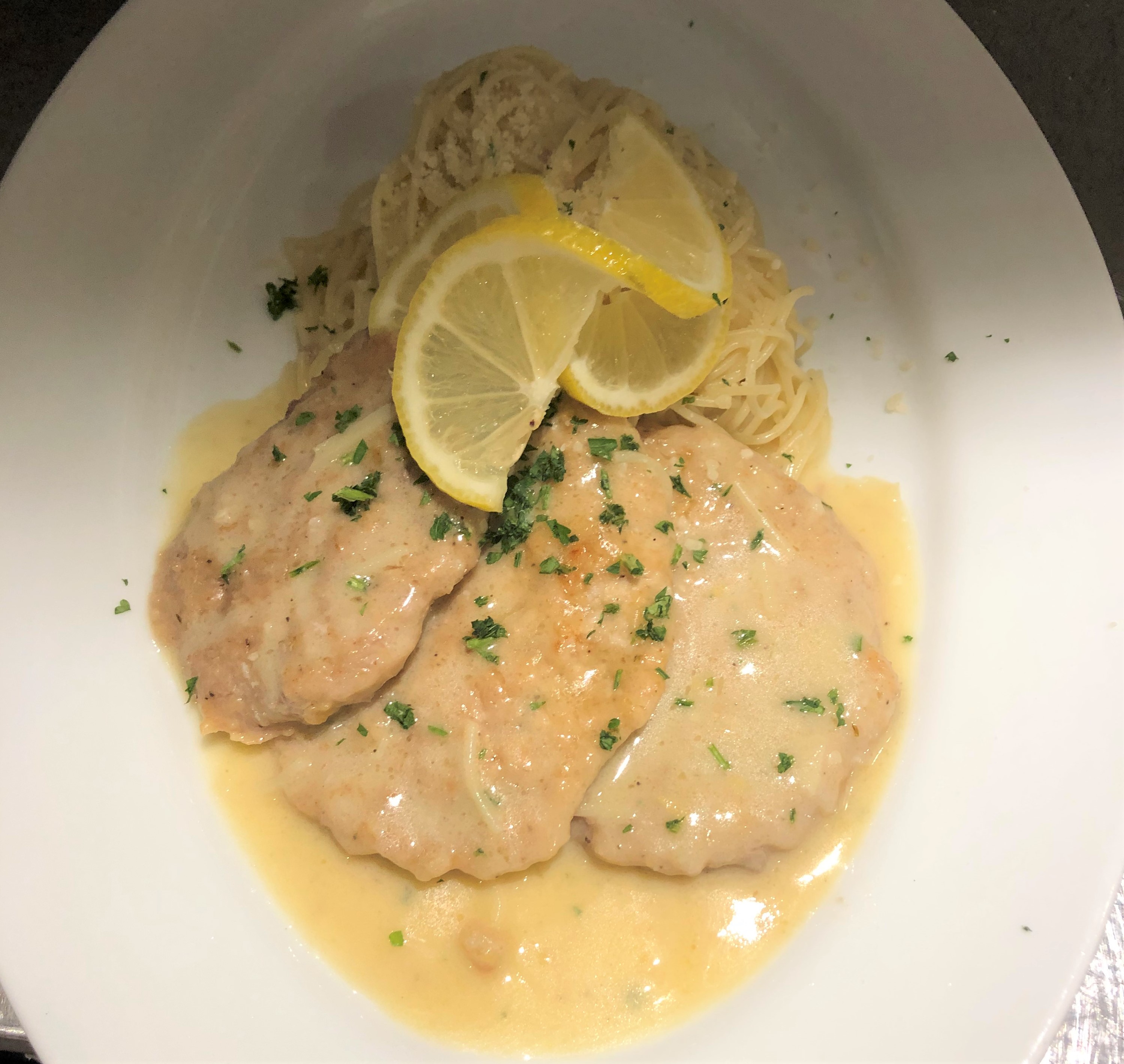 Order Veal Limone Special food online from Sobella Cucina store, Glenview on bringmethat.com