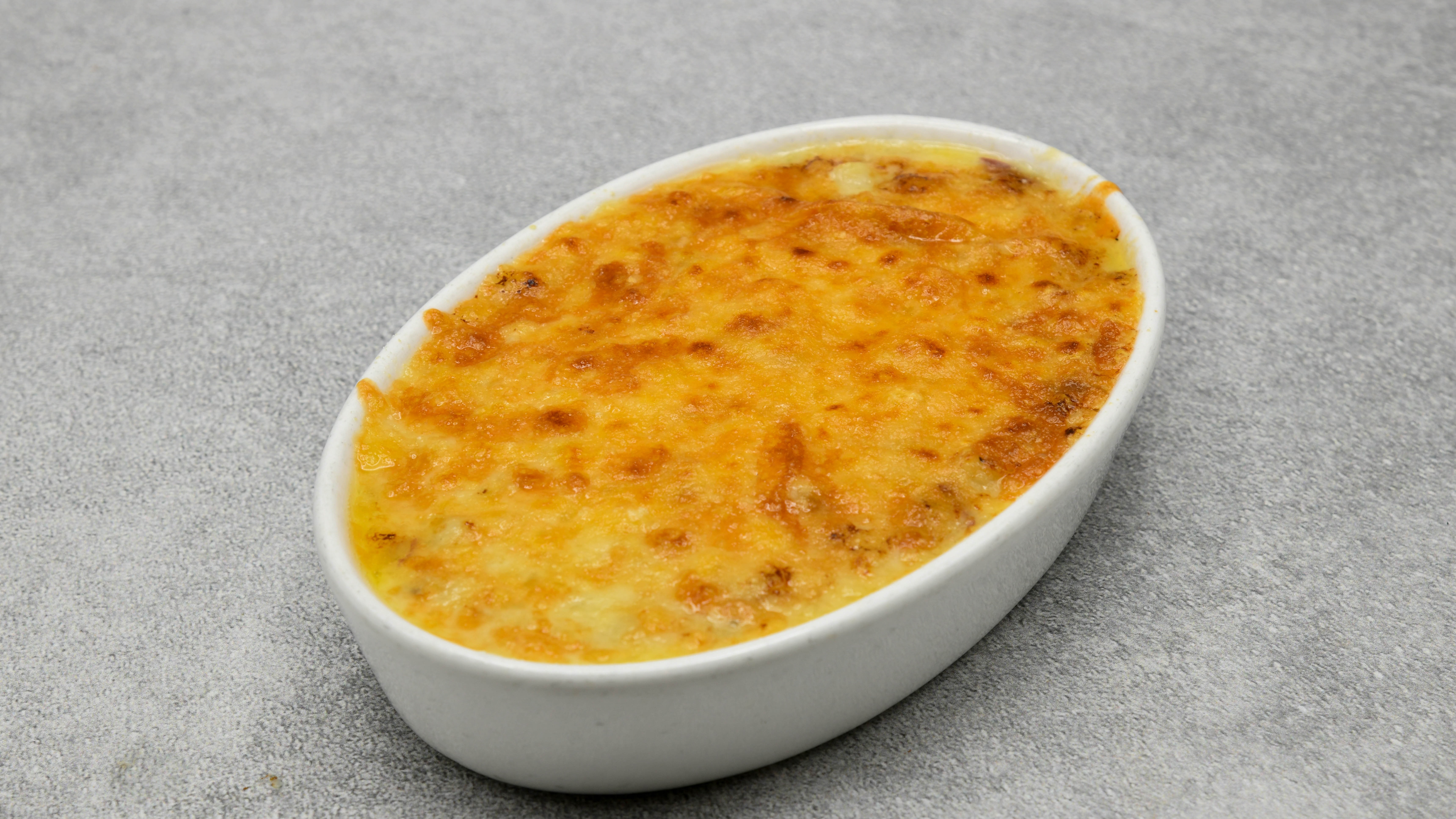 Order Three-Cheese Au Gratin Potatoes food online from Palm store, Charlotte on bringmethat.com