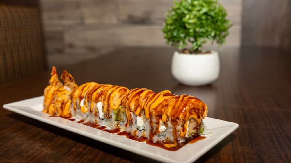 Order Deep Impact Roll food online from Izumi Japanese Steak House & Sushi Bar store, Windsor Locks on bringmethat.com