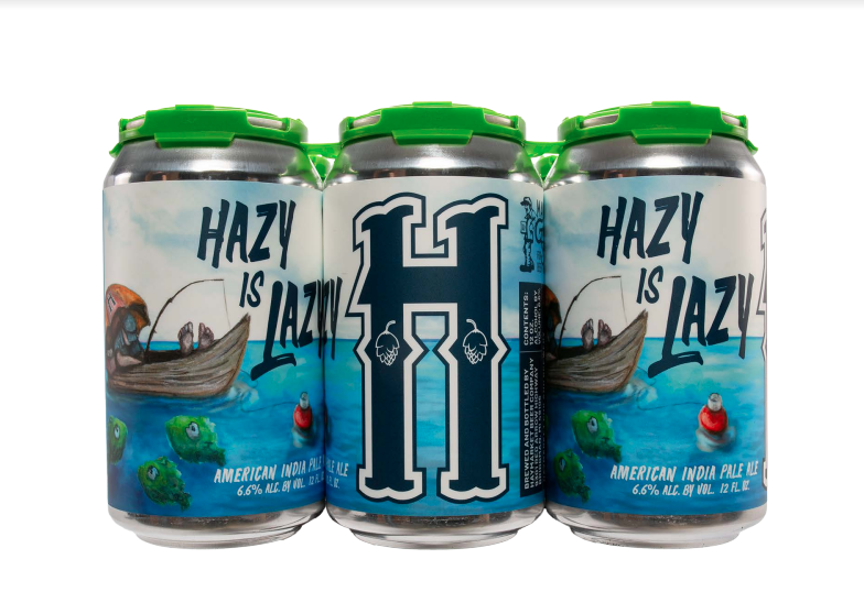 Order Hazy is Lazy IPA food online from Haymarket Brewery store, Chicago on bringmethat.com