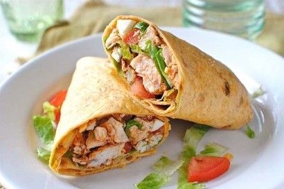 Order Grilled Buffalo Chicken Wrap food online from Mrs. P and Me store, Mount Prospect on bringmethat.com
