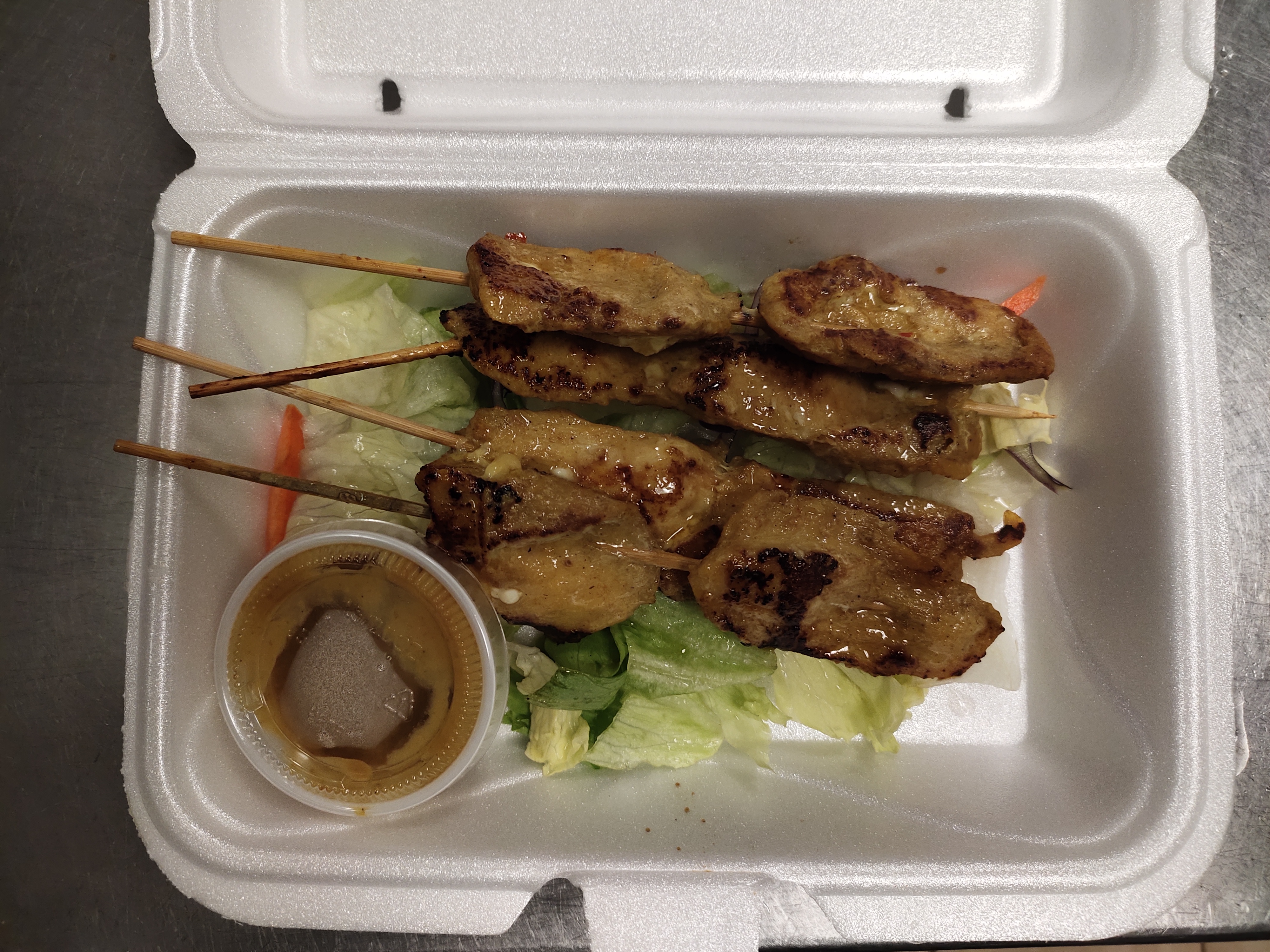 Order A3. Grilled Satay food online from Jay Asian Fusion store, Longs on bringmethat.com