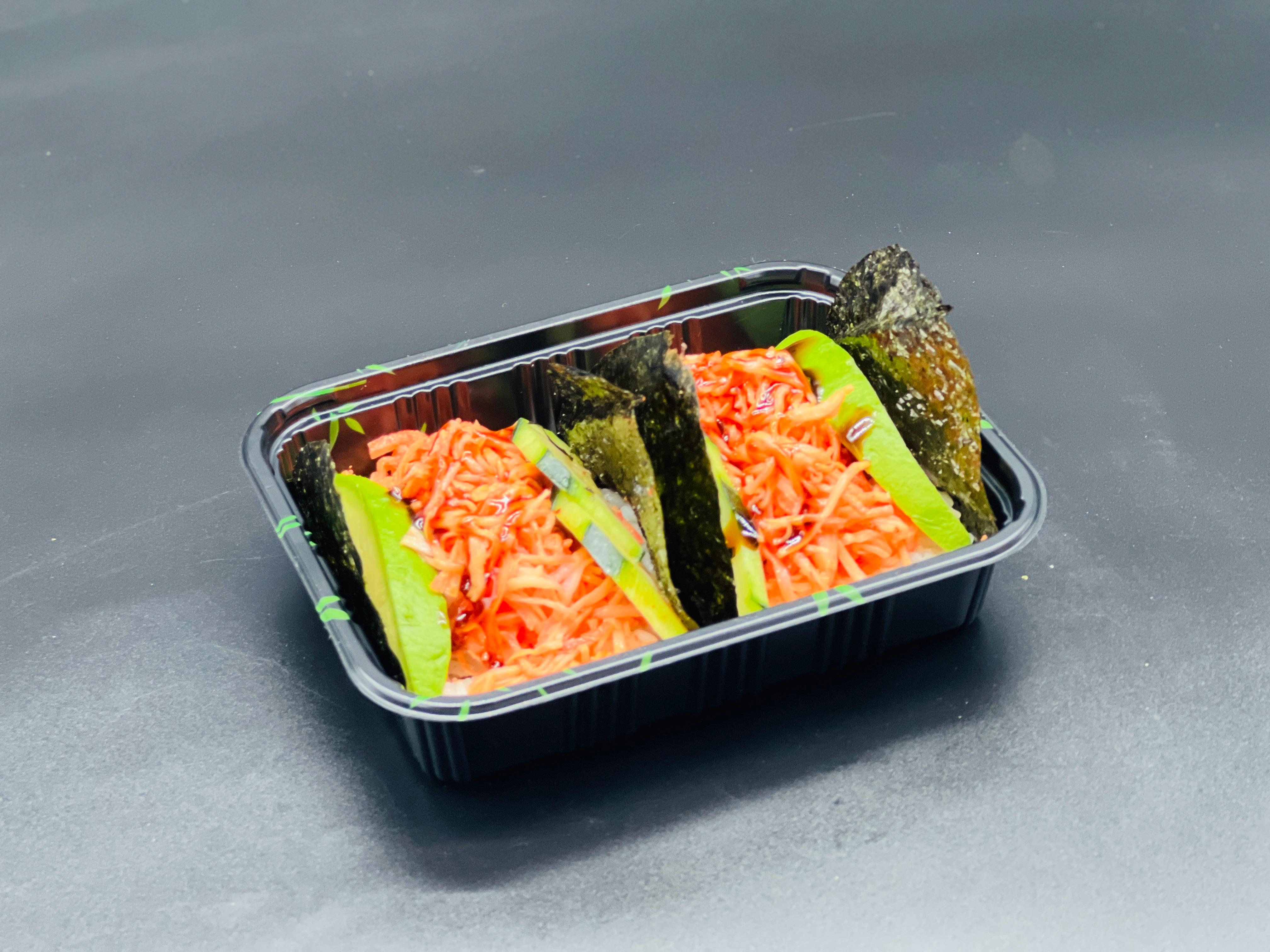 Order Spicy Crab Taco food online from I Sushi Inc. store, Ridgewood on bringmethat.com