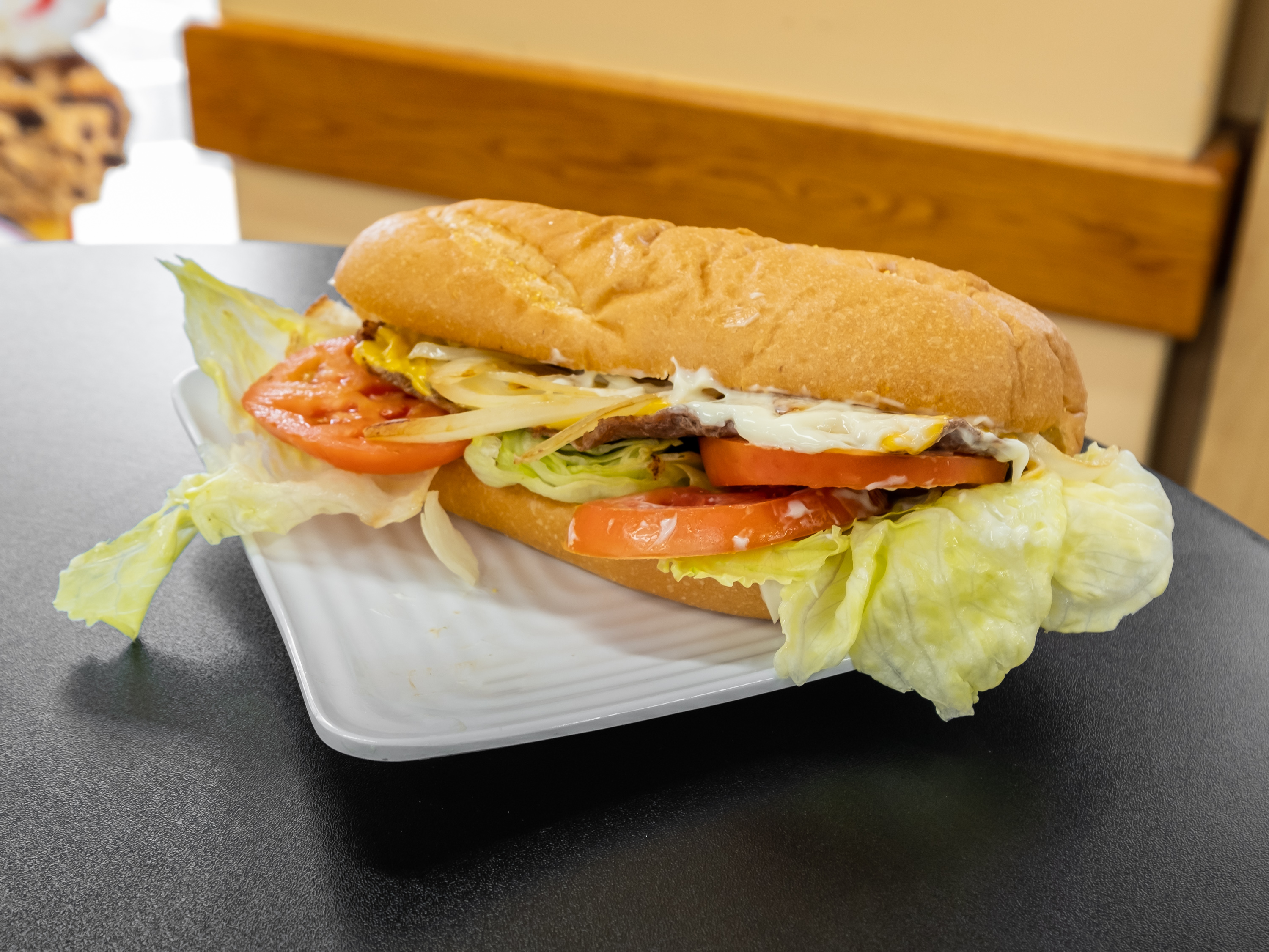 Order Steak and Cheese Sub food online from Lily Kitchen store, Oxon Hill on bringmethat.com