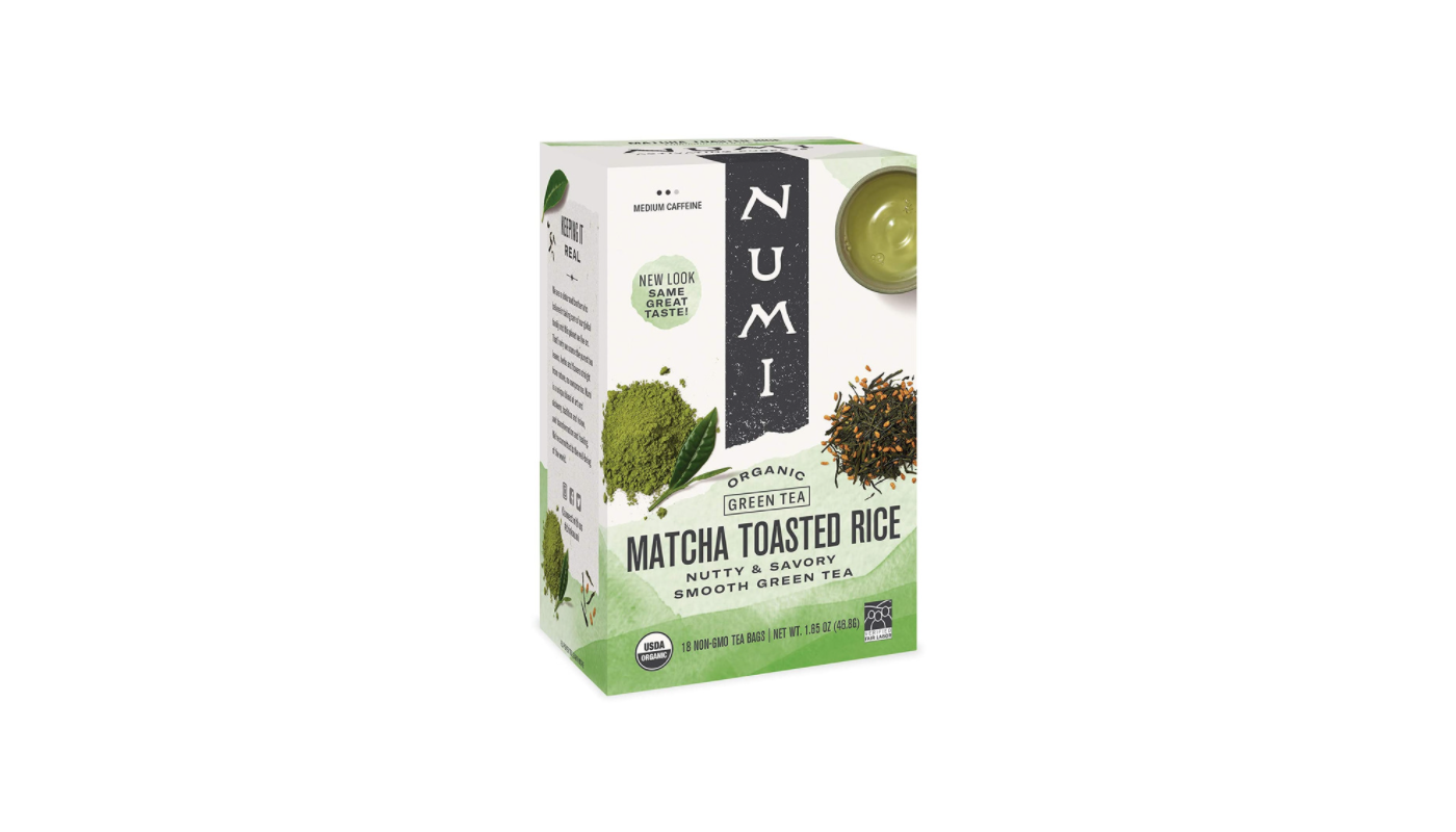 Order Numi - Organic Tea - Matcha Toasted Rice food online from Luv Mart store, Santa Cruz on bringmethat.com