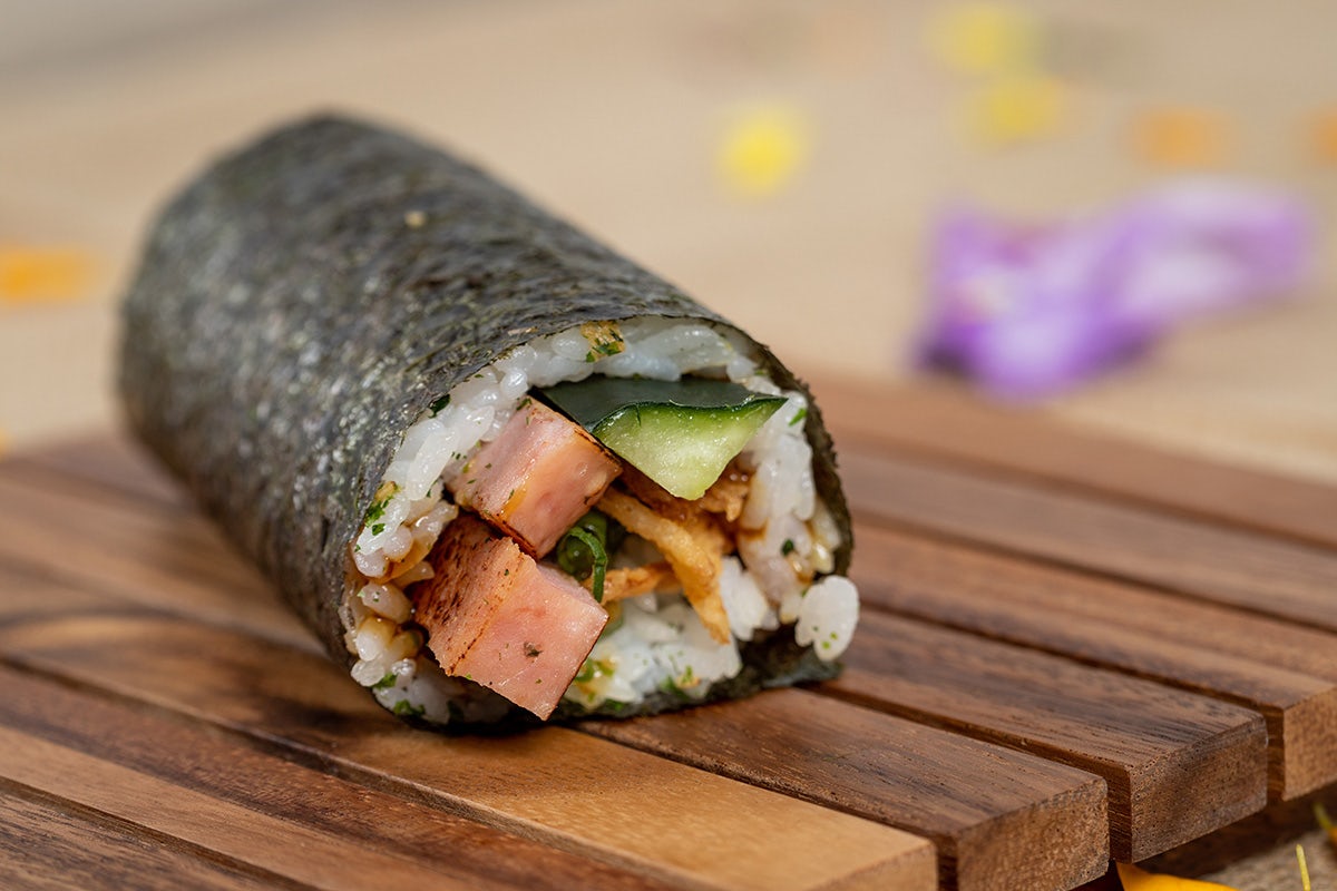 Order Spam Musubi Hand Roll food online from Poke House store, Santa Cruz on bringmethat.com