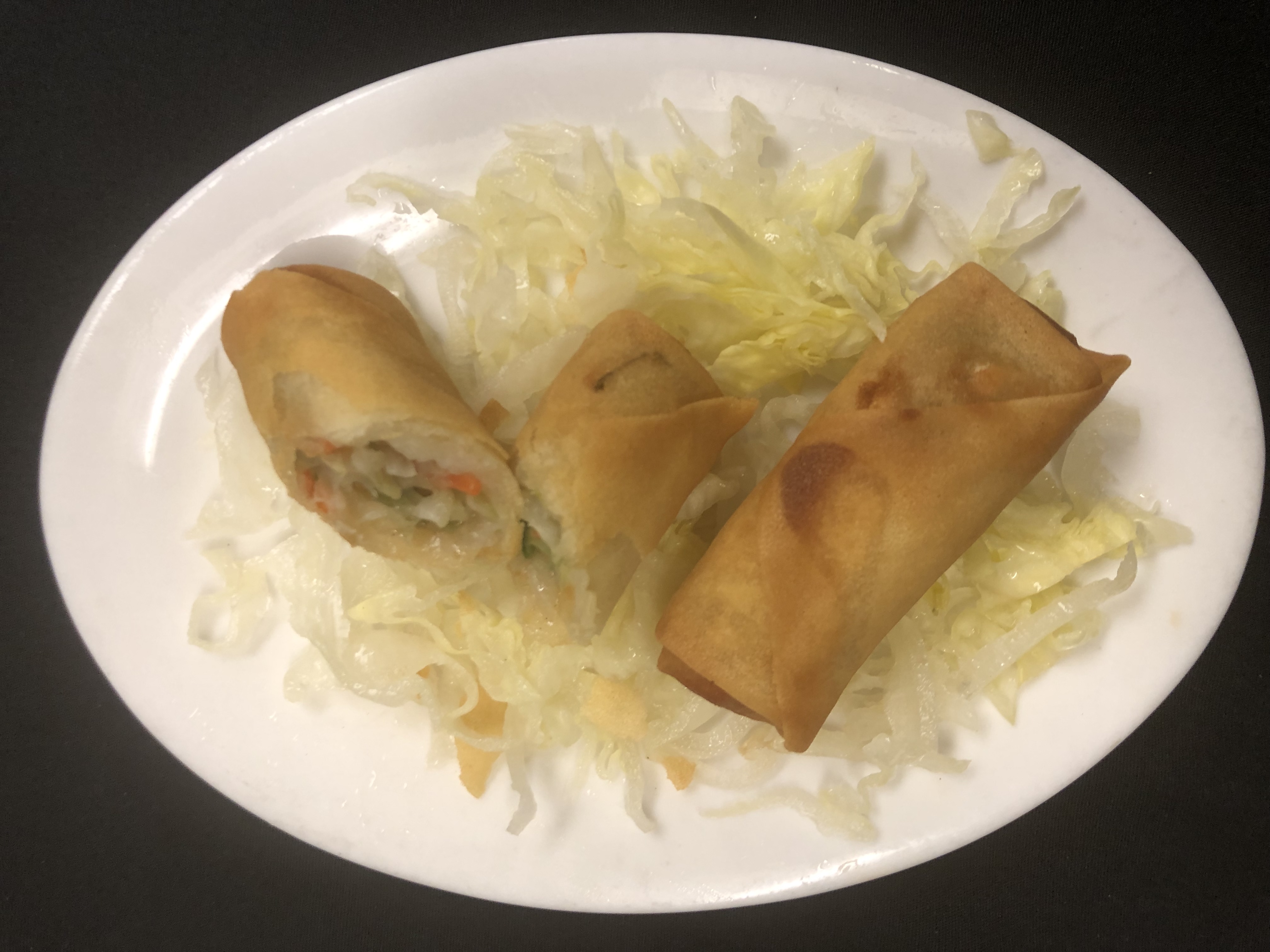 Order Crispy Vegetable Spring Roll food online from Taipei Express store, Houston on bringmethat.com