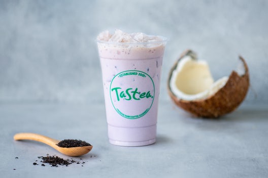 Order Taro Milk Tea food online from Tastea store, Sacramento on bringmethat.com