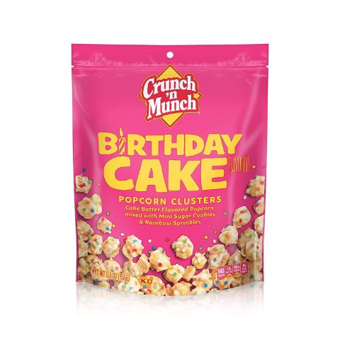 Order Crunch ‘n Munch Birthday Cake Flavored Popcorn Clusters 5.5oz food online from 7-Eleven store, Northlake on bringmethat.com