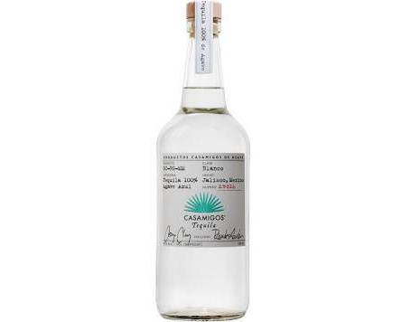 Order Casamigos Blanco, 750mL tequilla (40.0% ABV) food online from Luckys Liquor store, Los Angeles on bringmethat.com
