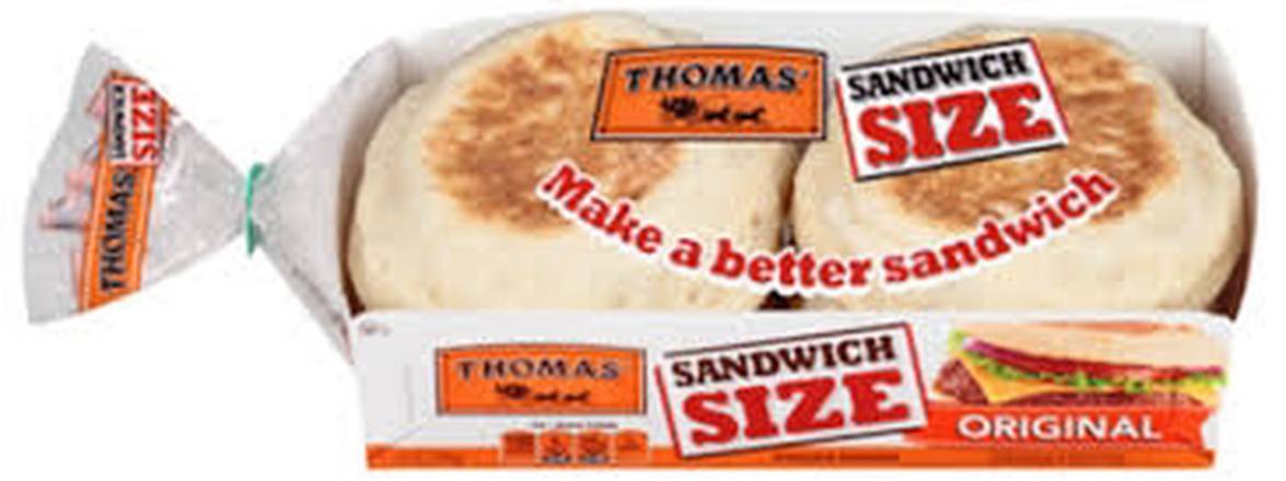 Order Thomas's English Muffins, sandwich size food online from The Metropolitan store, North Wales on bringmethat.com