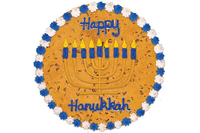 Order #638: Happy Hanukkah food online from Nestle Tollhouse Cafe store, Highland Village on bringmethat.com
