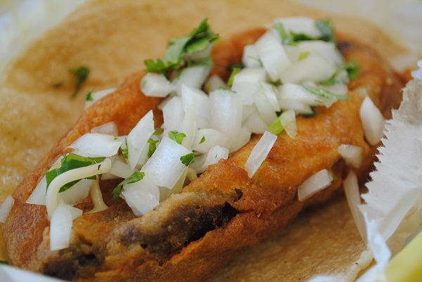 Order Chile Relleno Taco food online from La Huerta Grill store, St. Charles on bringmethat.com