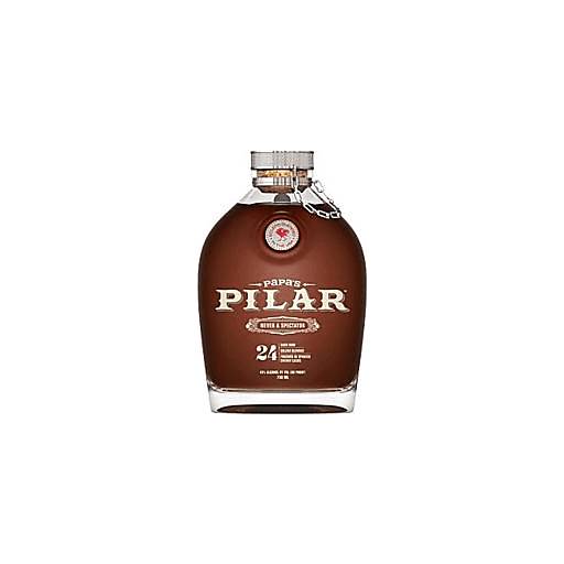 Order Papa's Pilar Dark Rum 750ml (750 ML) 107036 food online from BevMo! store, Paso Robles on bringmethat.com