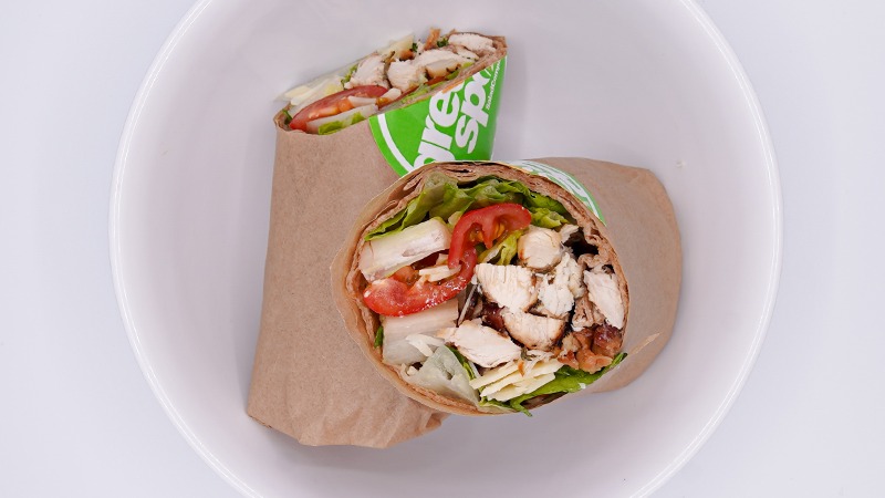 Order BLT Chicken Caesar food online from Greenspot Salad store, San Diego on bringmethat.com