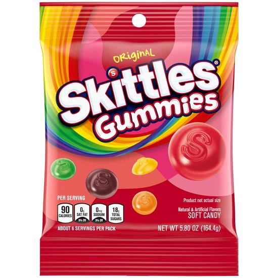 Order SKITTLES Original Gummy Candy, 5.8 oz Bag food online from Cvs store, MONTEZUMA on bringmethat.com
