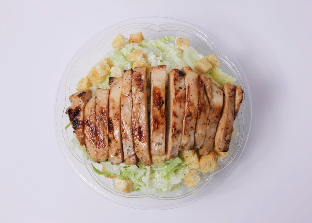 Order Chicken Caesar Salad food online from Out of the Park Burgers store, Central Islip on bringmethat.com