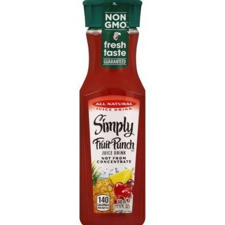 Order Simply Fruit Punch All Natural (11.5 oz) food online from Light Speed Market store, Marietta on bringmethat.com