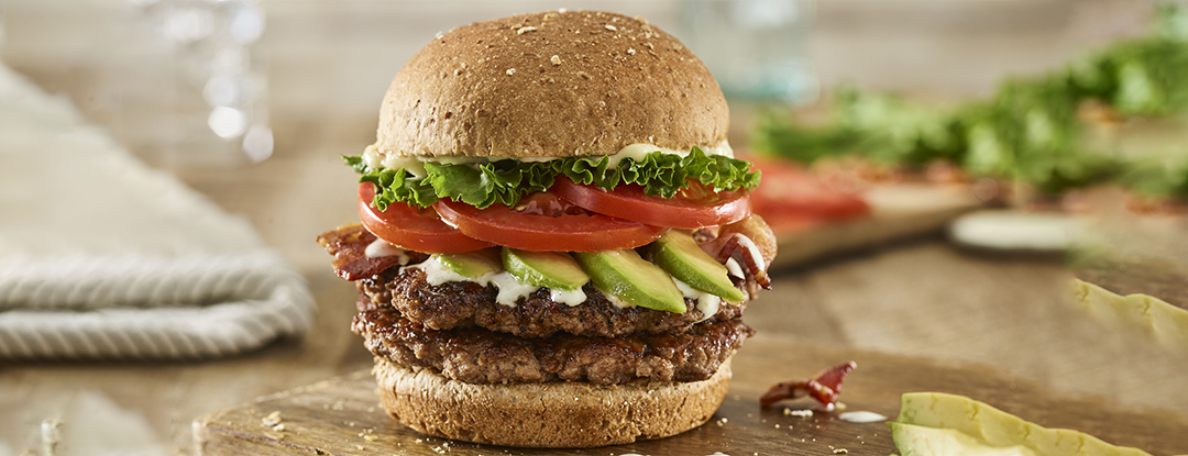 Order Double Avocado Club Burger food online from Smashburger store, Oak Lawn on bringmethat.com