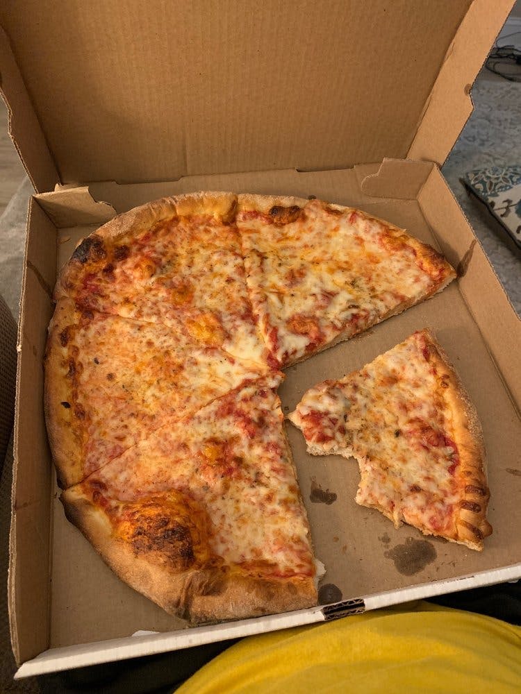 Order Neapolitan Pizza - X-Large 18" food online from Italian Pizzeria store, Durham on bringmethat.com