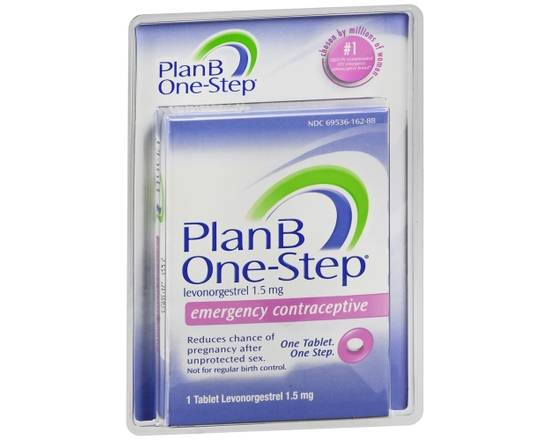 Order Plan B One-Step Emergency Contraceptive Tablet food online from Scripx Pharmacy store, Plano on bringmethat.com
