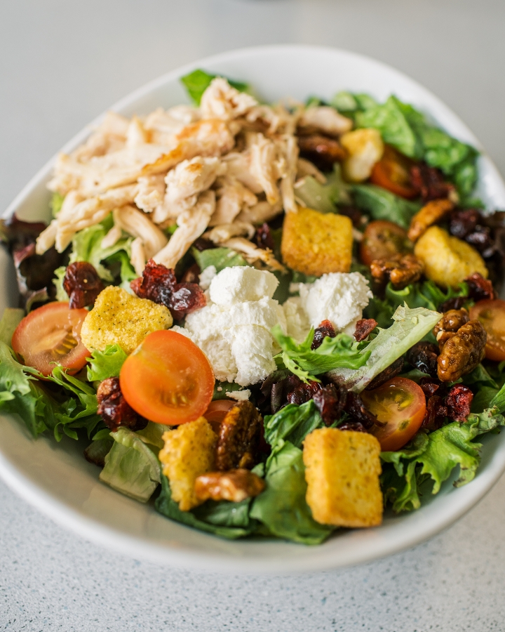 Order BBQ Ranch Salad food online from Leatherby Family Creamery store, Citrus Heights on bringmethat.com