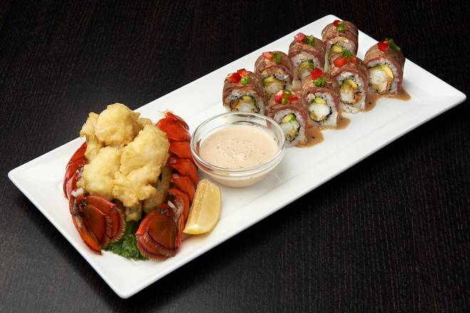 Order LOBSTER FILET MIGNON ROLL food online from RA Sushi store, Leawood on bringmethat.com