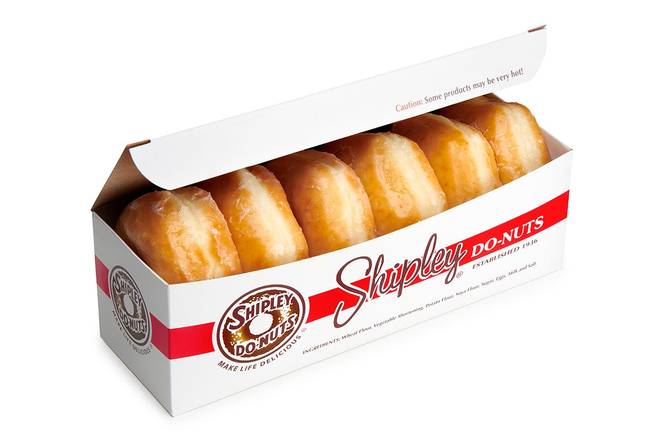Order Half-Dozen Classic Glazed Do-Nuts food online from Shipley Donuts store, Copperas Cove on bringmethat.com