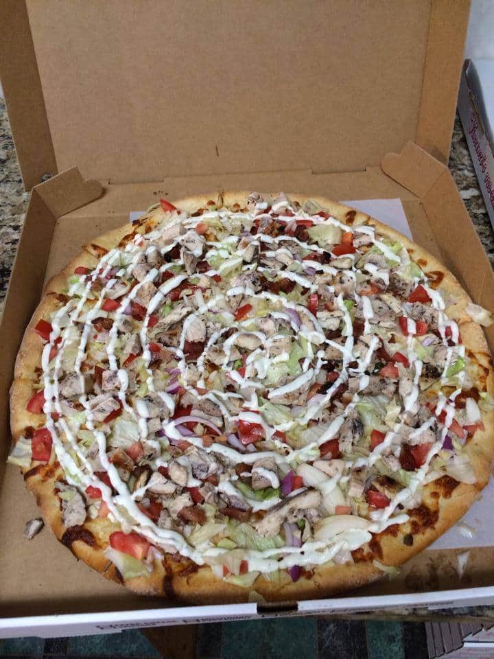 Order Chicken Ranch Pizza food online from Our Place Pizza & Catering store, Edison on bringmethat.com