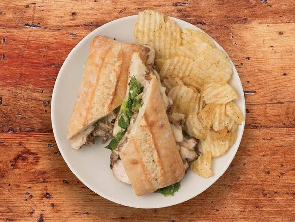 Order Chicken Caesar Sandwich food online from La Madeleine Country French Cafe store, Bailey's Crossroads on bringmethat.com