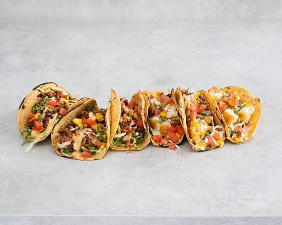 Order Taco 6 Pack food online from The Veggie Grill store, Pasadena on bringmethat.com