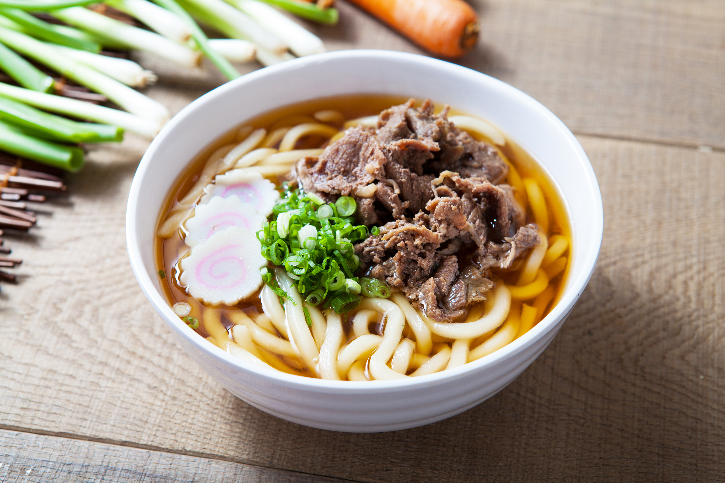 Order 6. Beef Udon food online from Sakura Noodles store, Los Angeles on bringmethat.com