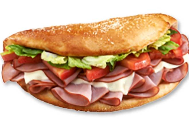 Order Large Ham and Cheese Sub food online from Hungry Howie's Pizza store, Palm Harbor on bringmethat.com