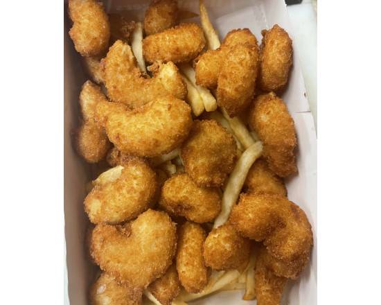 Order Shrimp Basket Only (21 pcs) food online from Kennedy Fried Chicken store, Monticello on bringmethat.com