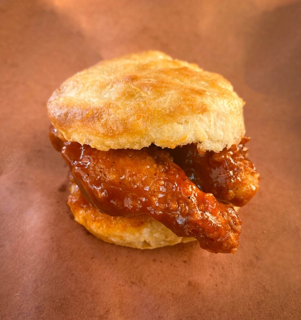 Order BBQ Biscuit food online from Bobwhite Counter store, New York on bringmethat.com