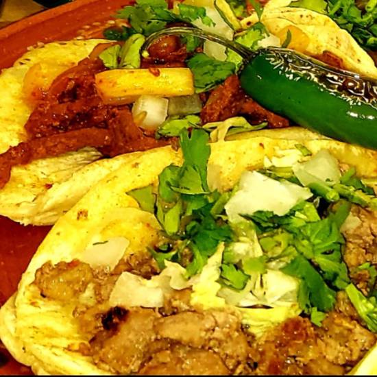 Order 5 Street Tacos food online from Matachines Authentic Mexican Food store, Edmond on bringmethat.com