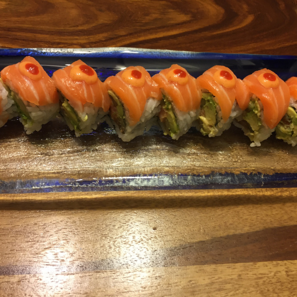 Order Salmon Special Roll food online from Akiko Sushi Bar store, San Francisco on bringmethat.com