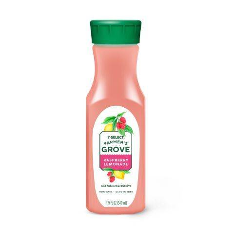 Order 7-Select Farmers Grove Raspberry Lemonade 11.5oz food online from Speedway store, Cleveland on bringmethat.com