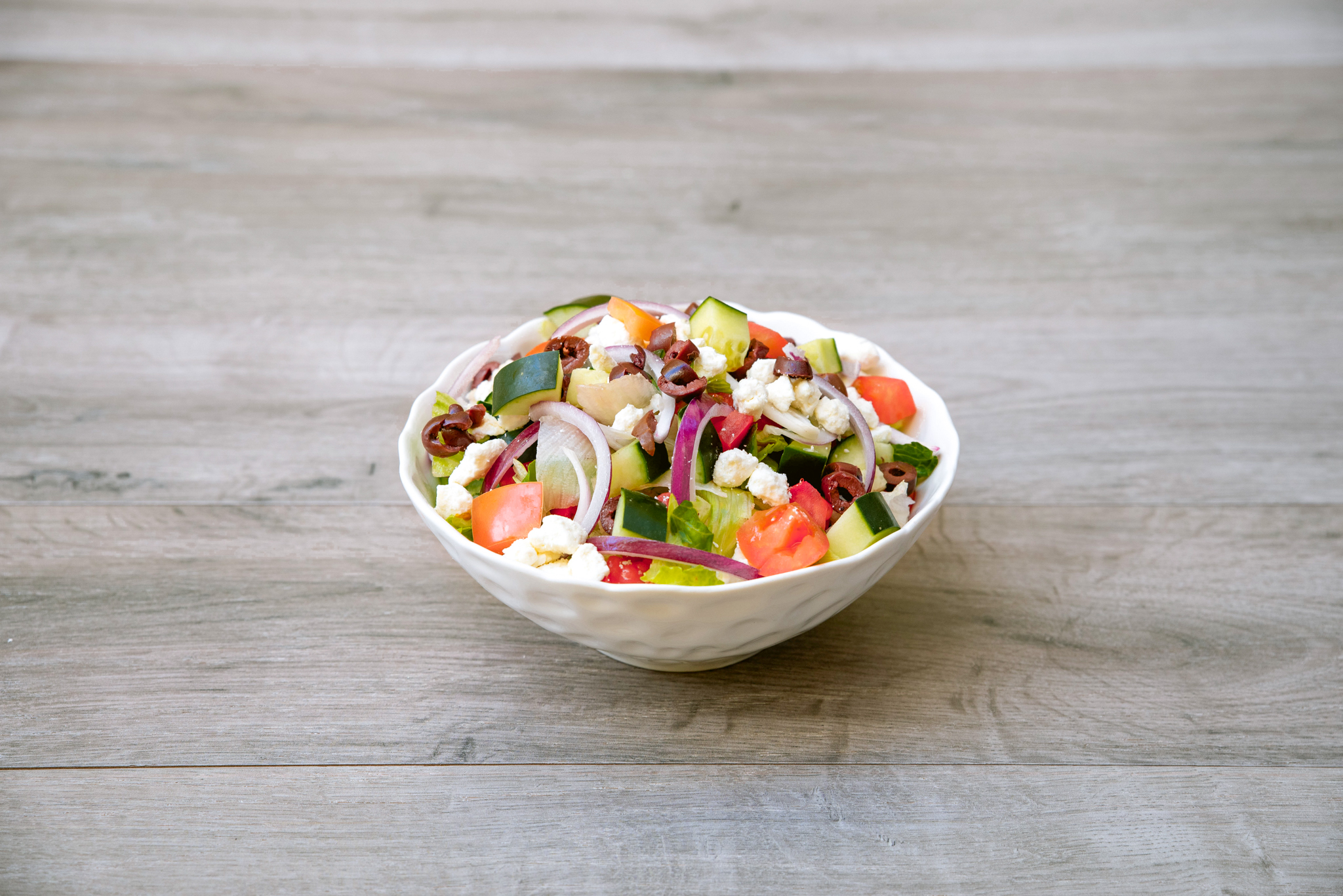 Order Side of Greek Salad food online from Daphne store, Ontario on bringmethat.com