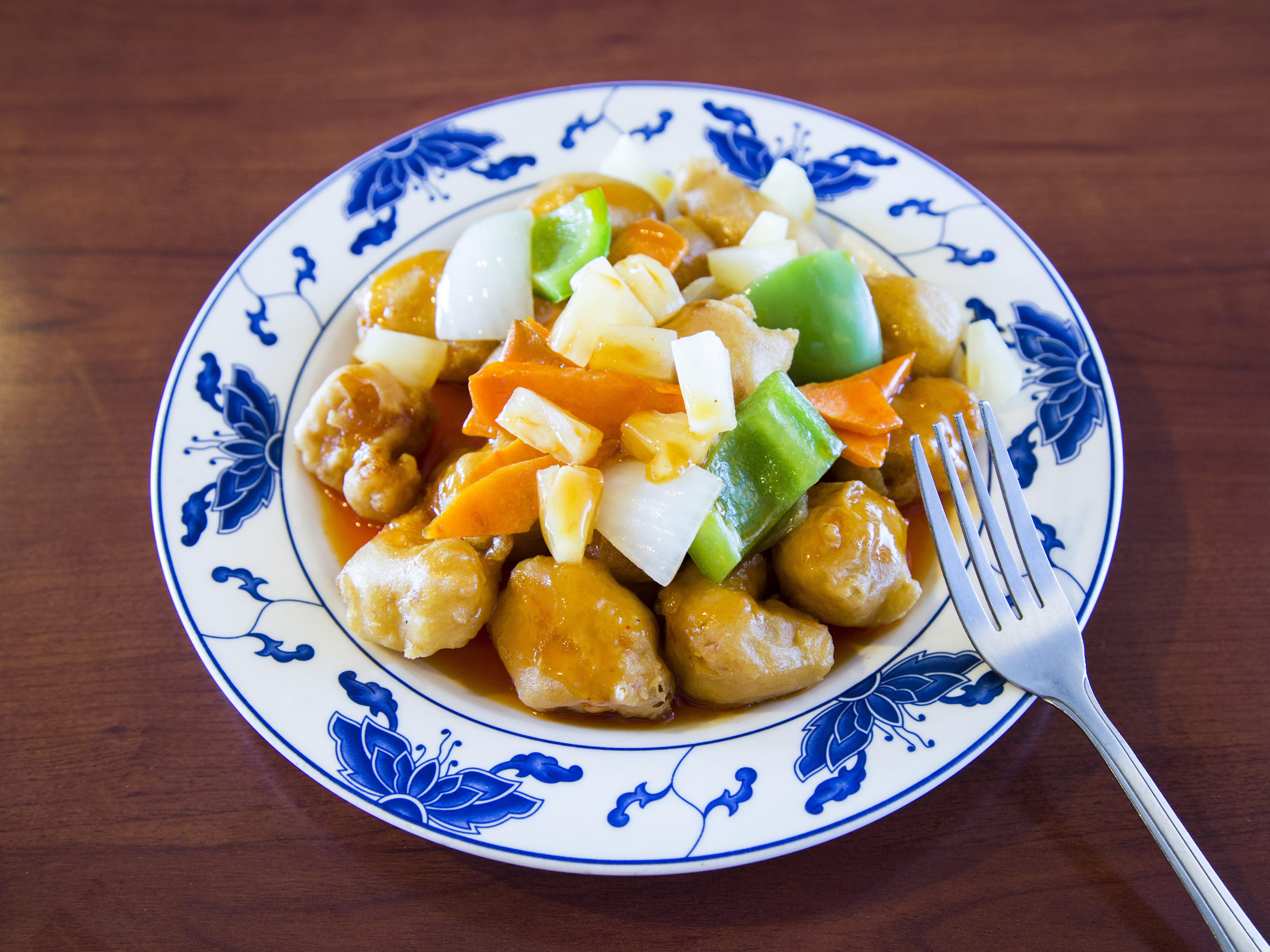 Order Sweet and Sour Chicken food online from Golden Eggroll store, Tempe on bringmethat.com