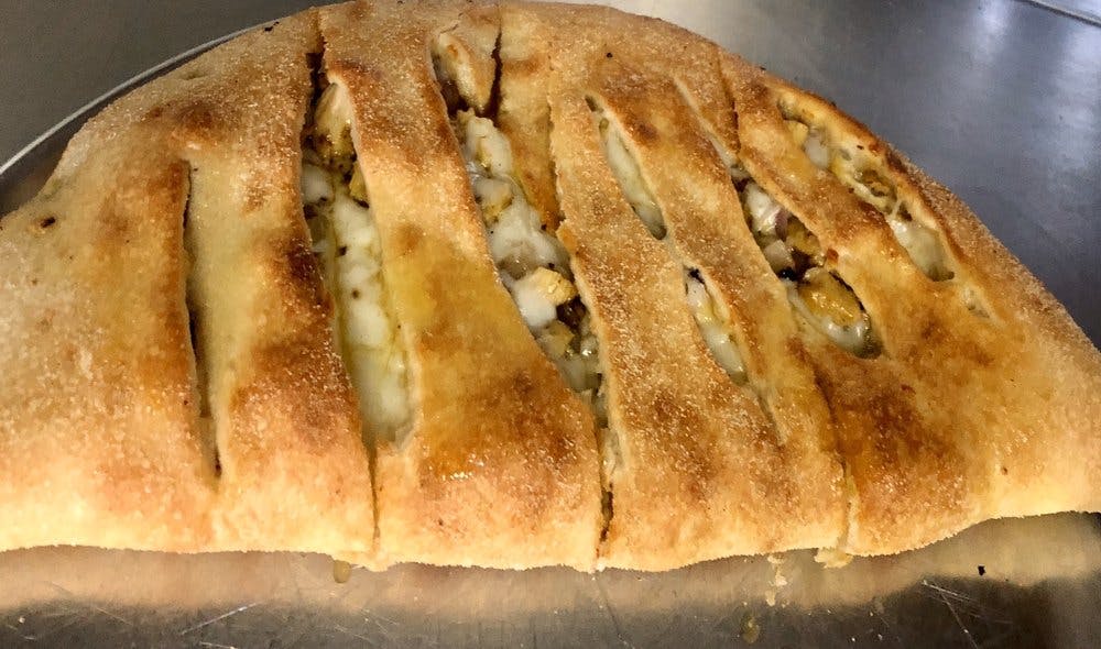 Order Chicken Calzone - Small food online from Pizza Perfect On Main store, Hillsville on bringmethat.com