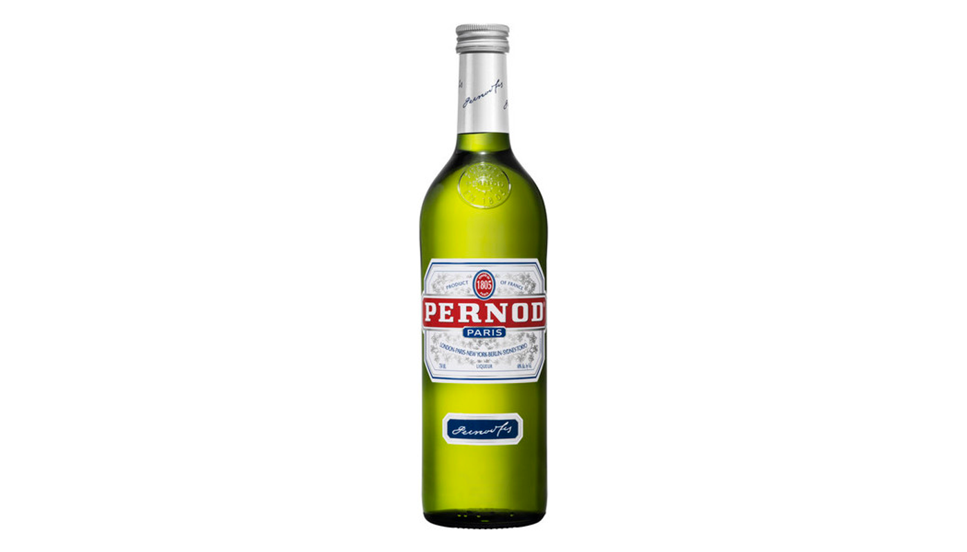 Order Pernod Anise Liqueur 750mL food online from Liquor Palace store, Burbank on bringmethat.com