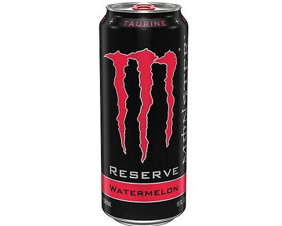 Order Monster Energy Reserve Watermelon Energy Drink - 16 Fl. Oz. food online from Pacific Liquor Market store, Bell Gardens on bringmethat.com
