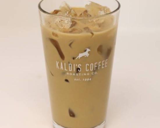 Order Iced Vanilla Latte food online from Kaldi Coffee On Skinker store, Saint Louis on bringmethat.com