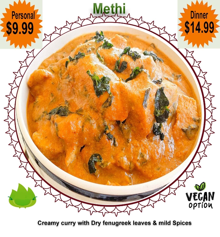 Order L-Methi food online from Dakshin Indian Bistro - N Hamilton Rd store, Columbus on bringmethat.com