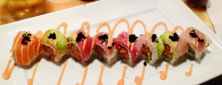 Order Special Rainbow Roll food online from Sakana Japanese Sushi & Grill store, La Canada Flintridge on bringmethat.com