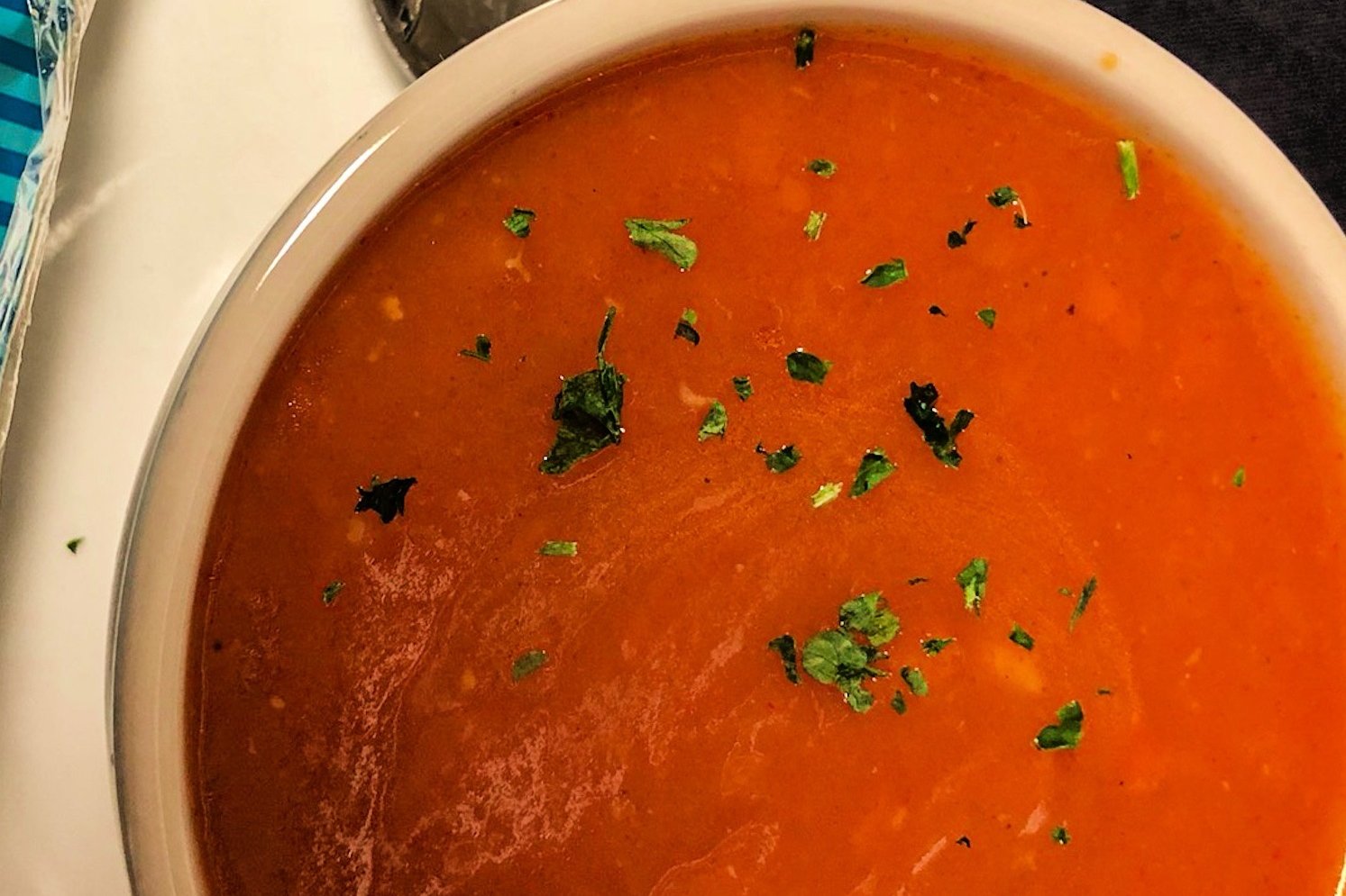Order Roasted Tomato Bisque food online from Corcoran's store, Chicago on bringmethat.com